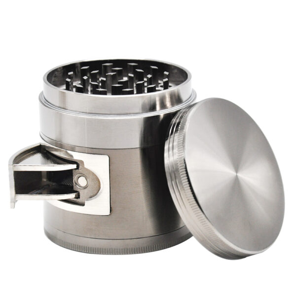 Młynek 63mm 4 części Okienko cynkowe