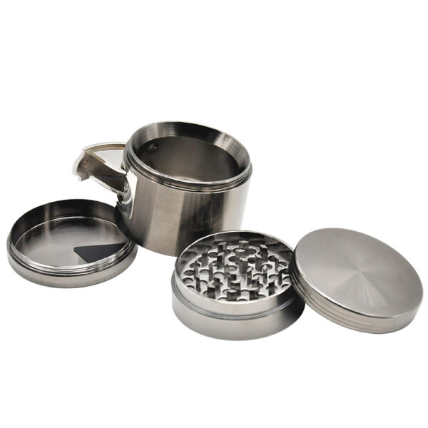 Młynek 63mm 4 części Okienko cynkowe - Image 5