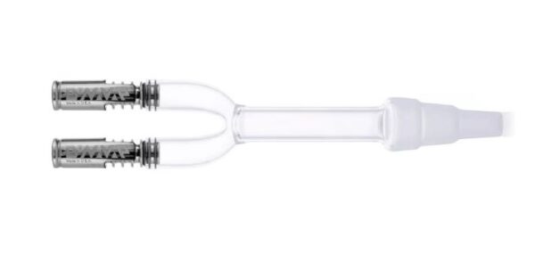 Podwójny Szklany Adapter Wodny do DynaVap