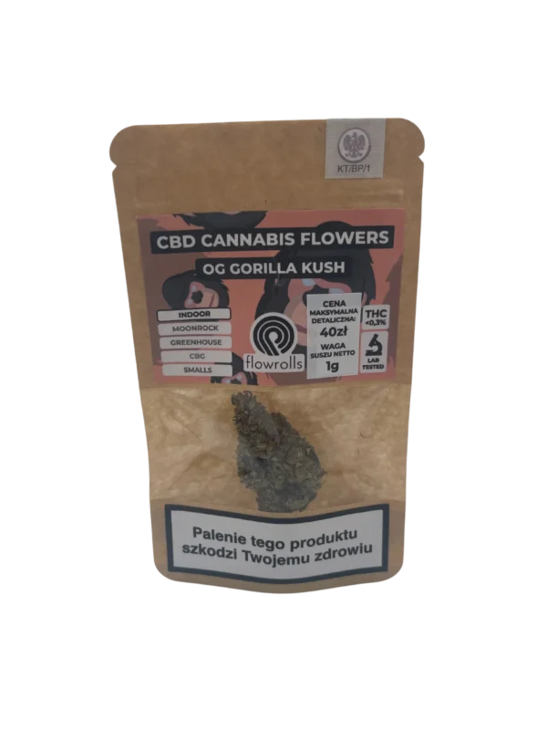 Susz Konopny CBD OG Gorilla Kush z akcyzą - Image 3
