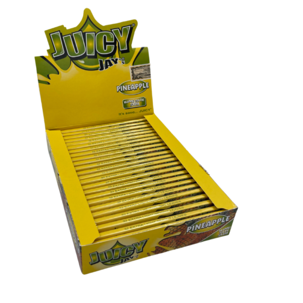 JUICY JAY'S PINEAPPLE KS SLIM BOX/24 x32 bletki