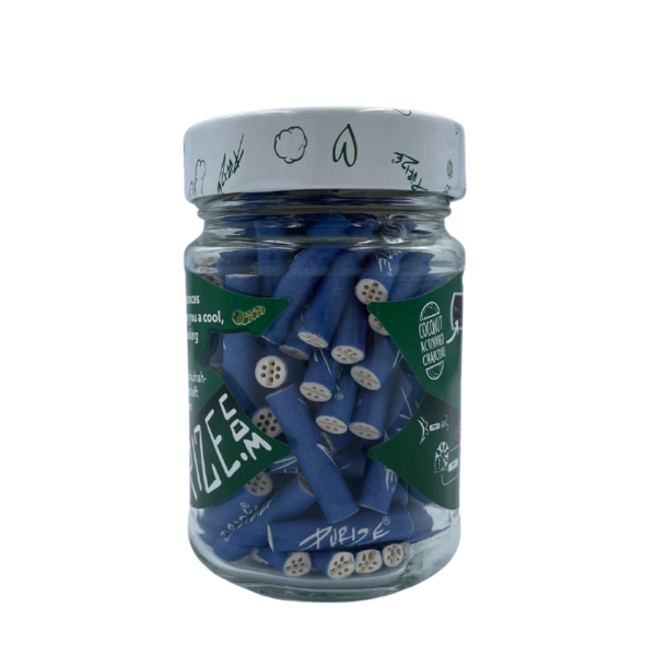 Filtry Węglowe Purize XTRA SLIM  5.9mm BLUE 100 szt. Słoik - Image 2