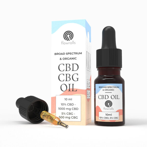 Olejek Konopny Full Spectrum CBD 10% + CBG 5%