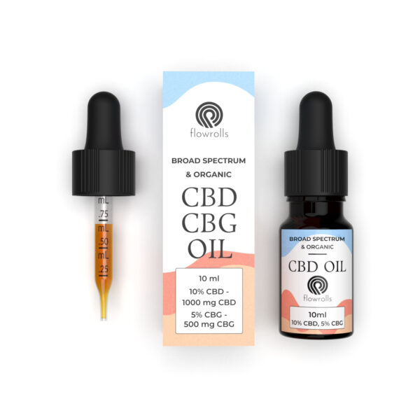 Olejek Konopny Full Spectrum CBD 10% + CBG 5% - Image 2