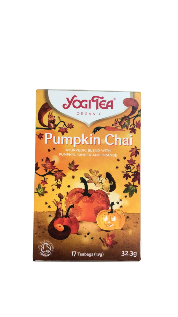 PUMPKIN CHAI Czaj z dynią BIO YOGI TEA