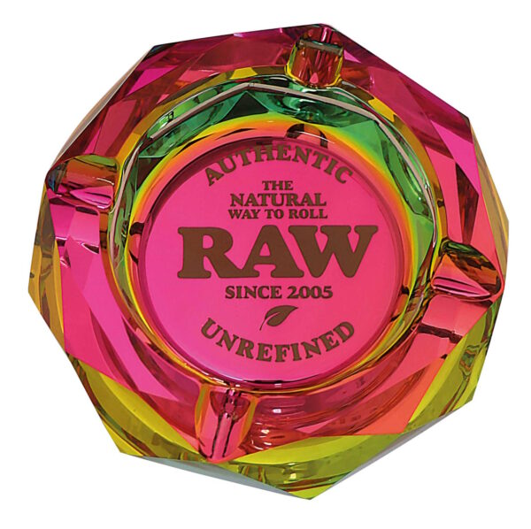 RAW Popielniczka Szklana Rainbow
