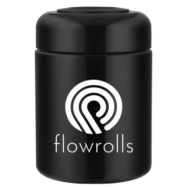 FlowVac - Szklany Pojemnik do Kontroli Wilgoci Suszu Medycznej Marihuany 250ml